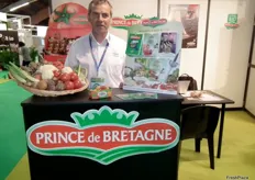 Pierre Gélébart, Product Manager de la empresa francesa Prince de Bretagne.