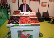 Ibrahim Medini, Jefe de la División de Promoción de Productos Agrícolas e Industria Alimentaria de Túnez.