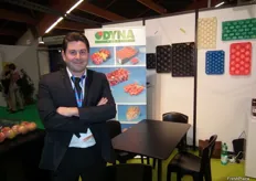 Nicolás Mounaris, de DynaPlast, fabricante de envases plásticos para frutas y verduras