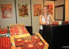 Mélanie Delanoë de Savéol, empresa francesa especializada en tomates.