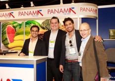 Eric Acosta Barrera (GlassWing Global), Eduardo Palacios (MICI PANAMA)Gian Carlo Marine and Raul (Agrofresh)