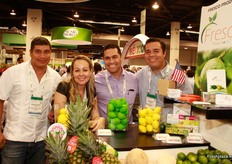 Miguel Angel Espinosa, Mayra Romero, Antonio Espinosa y Alejandro Milanez, FRESCO PRODUCE,