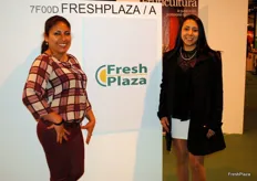 Melina Perez and Veronica Llanos of FCE Export, a Peruvian Export company