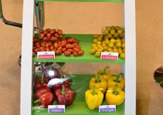 Novedades en hortícolas de Seminis entre los que destacan los tomates Cherry Pera de varios colores.