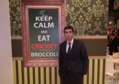David Franco, Director Comercial de Campo de Lorca, empresa murciana reconocida por su marca de referencia para brócoli, Cricket.