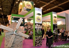 Estand de Osvi, empresa de Catilla-La Mancha, líder en producción y comercialización de ajos.