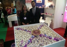 "María José Arellano, gerente de la cooperativa San Isidro "El Santo", especialista en producción y comercialización de ajo Morado de Las Pedroñeras."