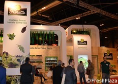 Estand de Florette, líder en comercialización de ensaladas.