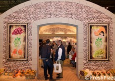 Estand de la empresa de La Almunia de Doña Godina, Agrícola Gil.