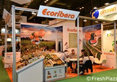 Estand de Ecoribera, especialistas en cítricos.