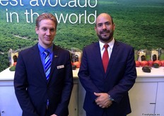 Bastian Frankus y José Antonio Gómez Bazán, presidente de Camposol Peru.