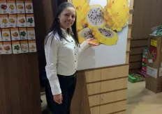 Sandra García de Asoppitaya, exportador de Pitaya Amarilla de Colombia.