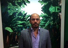 Christian Valencia, exportador de banano de Ecuador con su empresa Soprisa.