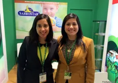 Daniela Luzuriaga y Mari Laura Ortiz Burgasi de SabroStar Fruit Company, exportador de banano de Ecuador.