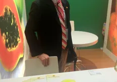 Sebastián Vasconez, director de Tropical Sunrise, exportador de papaya de Ecuador.