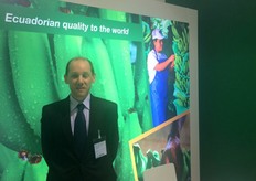 Dejan Kocevar, gerente financiero de Coragrofrut, exportadora bananera de Ecuador.