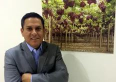 Sandro Farfán de PROVID Peru, que maneja toda la informacion del sector de exportaciones de uva.