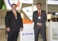 Gabriel Gorenstein y Marcelo Di Giorgio, el equipo argentino de JET CARGO, empresa internacional de Logística.