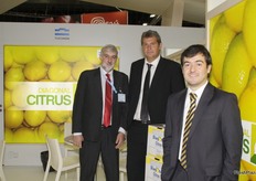 Miguel Paz Posse, Sergio Davalos y Ramiro Sanchez Suarez de DIAGONAL CITRUS, Argentina.