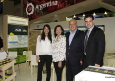 Luciana, Alicia, Martin y Juan Zamora, de ZAMORA CITRUS, productores de limón de Tucuman Argentina.