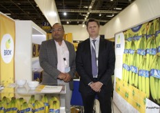 Yuri Duarte y Cosme Batista, de BROK banana de Brasil.