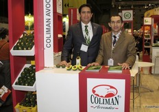 Victor Aguilar Heredia é Ignacio Moreno Vizcaíno de COLIMAN AVOCADO, aguacate de México.