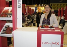 Karen Mendez de Elite Exports MX, berries de México.