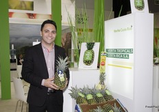 Alonso Sanchez Salazar de VERITAS, exportadores de piña de Costa Rica.