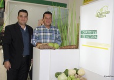 David Morales García y Saúl Morales Madriz de CHAYOTES DE ALTURA, Costa Rica.