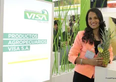 Joselyn Villalobos Salas, VISA FRUTAS Y TUBERCULOS de Costa Rica.