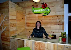 Ana Pastora, de Fuensana Bio, especialistas en productos hortofrutícolas ecológicos.