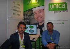 David Murcia y Jesús Aragón, de Unica Group, España.