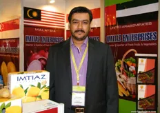 Imtiaz Hussain, director gerente de Imtiaz Enterprises.