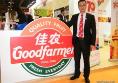 Owen Zhang (desarrollo de negocio para bananas), de Goodfarmer Foods (Shanghái) Co., Ltd.