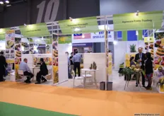 En el estand de Malasia este año hubo más compañías exponiendo durián.