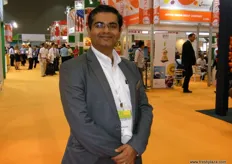 Kaushal Khakhar, director general de Kaybee Exports (India), que se especializa en granadas, mangos y hortalizas tropicales como la ocra y el chile.