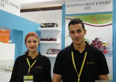 Faten y Ahmed, de Egyptian Fruit Export (Egipto).