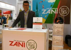 Enrico Silighini, del departamento de exportación e importación de la OP Granfrutta Zani.