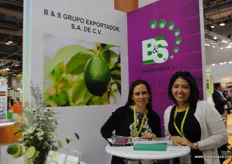 Avaa Bigorra y Areli Vargas Esparza, de B&S Grupo Exportador, México, limas persas.