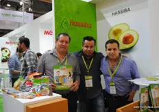 Luis Fernando Ibáñez Benítez, Héctor Murua y Jesús Jiménez, de Hassiba, México.