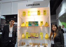 Gonzalo Cuello y María Fernando Valdez, de Luderson, Ecuador.