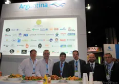 El equipo de JetCargo y Manuel Carmona, de Fundación ExportAr Argentina.