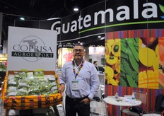 Estuardo Castro, de Coprisa Agroexport, Guatemala.