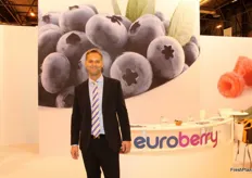 Thomas, de Euroberry, compañía líder en Europa en el mercado de los arándanos.