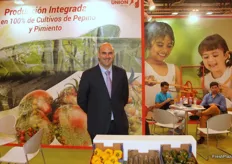 Jesús María Barranco, presidente de Alhóndiga La Unión, referente en la producción y exportación de pepino y pimiento en Europa.