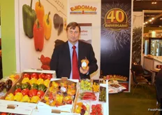 José Antonio Baños, presidente de Ejidomar, empresa almeriense especializada en pimientos. Este año celebra su 40 aniversario.