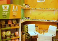 En el stand de Frutas Montosa se expuso también su nueva marca Native, que ya lanzaron el año pasado para el segmento de aguacates y mangos Ready to Eat.