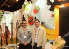 Antonio Andreu, Director de Marketing y compras de Codiagro, junto a Nezar Essam, representante de Codiagro en Oriente Medio.
