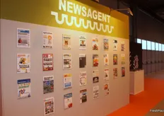 Espacio Newsagent donde se expusieron todas las revistas especializadas del sector.