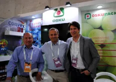 Alejandro Vásquez, Rodrigo Romero y Carlos Asalgado de Oskupack.